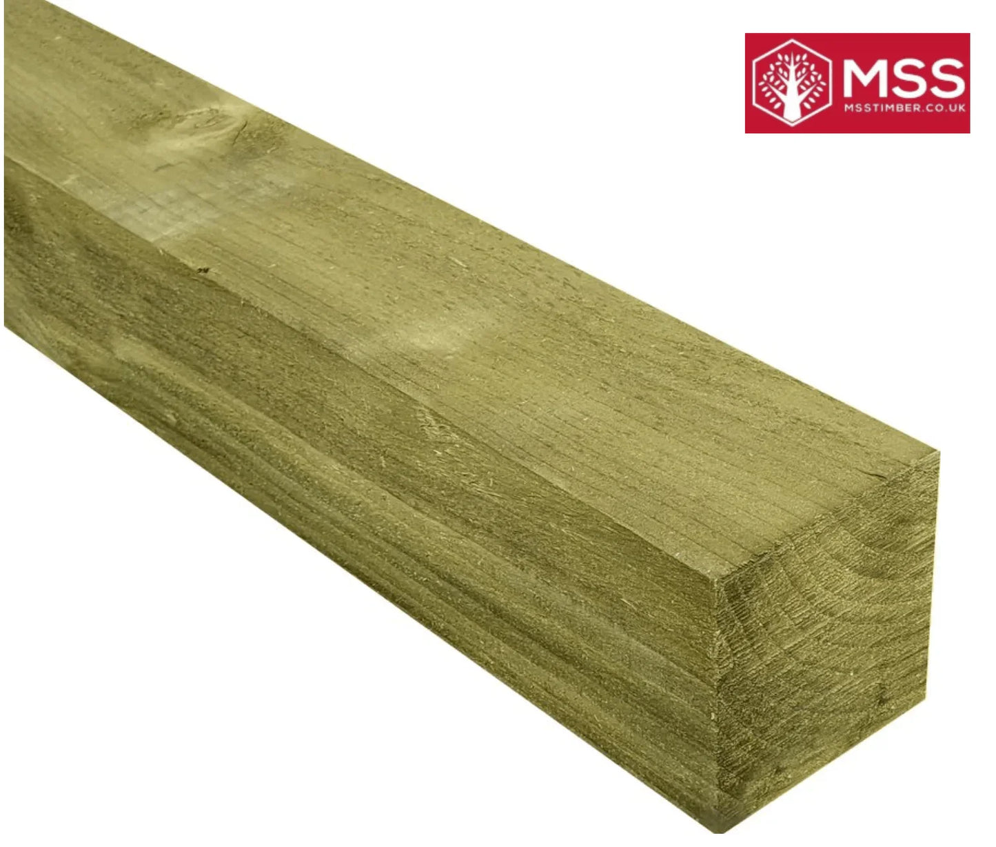 4x4 (95mm x 95mm x 3.0m) - Sawn Treated Timber Post - MSS Timber Merchants