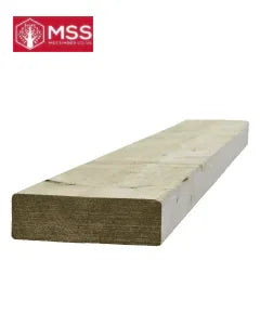 5x2 (120mm x 47mm) - Sawn Treated Kiln Dried Roofing Joist Timber