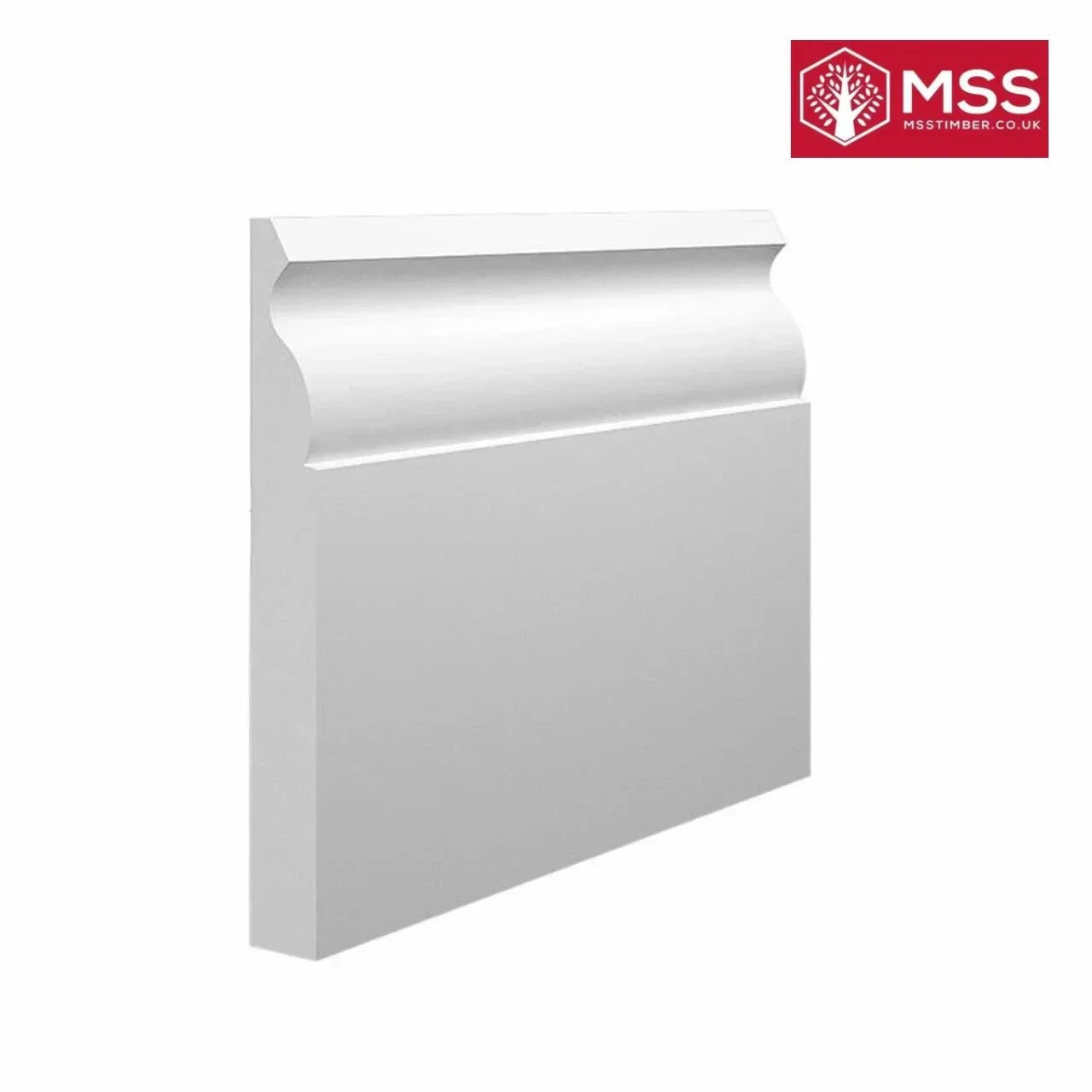 7" MDF Skirting Ogee - MSS Timber Merchants