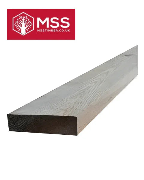 8x2 Treated Timber (195mm x 47mm) - Sawn Treated Kiln Dried Roofing Joist Timber - MSS Timber Merchants
