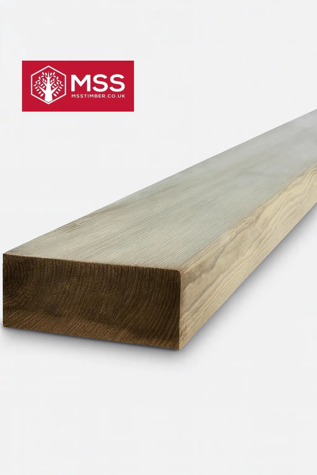 8x3 (195mm x 70mm) - Sawn Treated Kiln Dried Roofing Joist Timber - MSS Timber Merchants