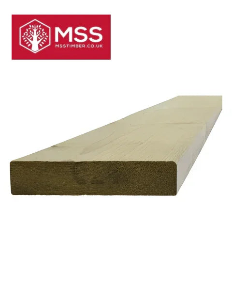 9x2 (220mm x 47mm) - Sawn Treated Kiln Dried Roofing Joist Timber - MSS Timber Merchants