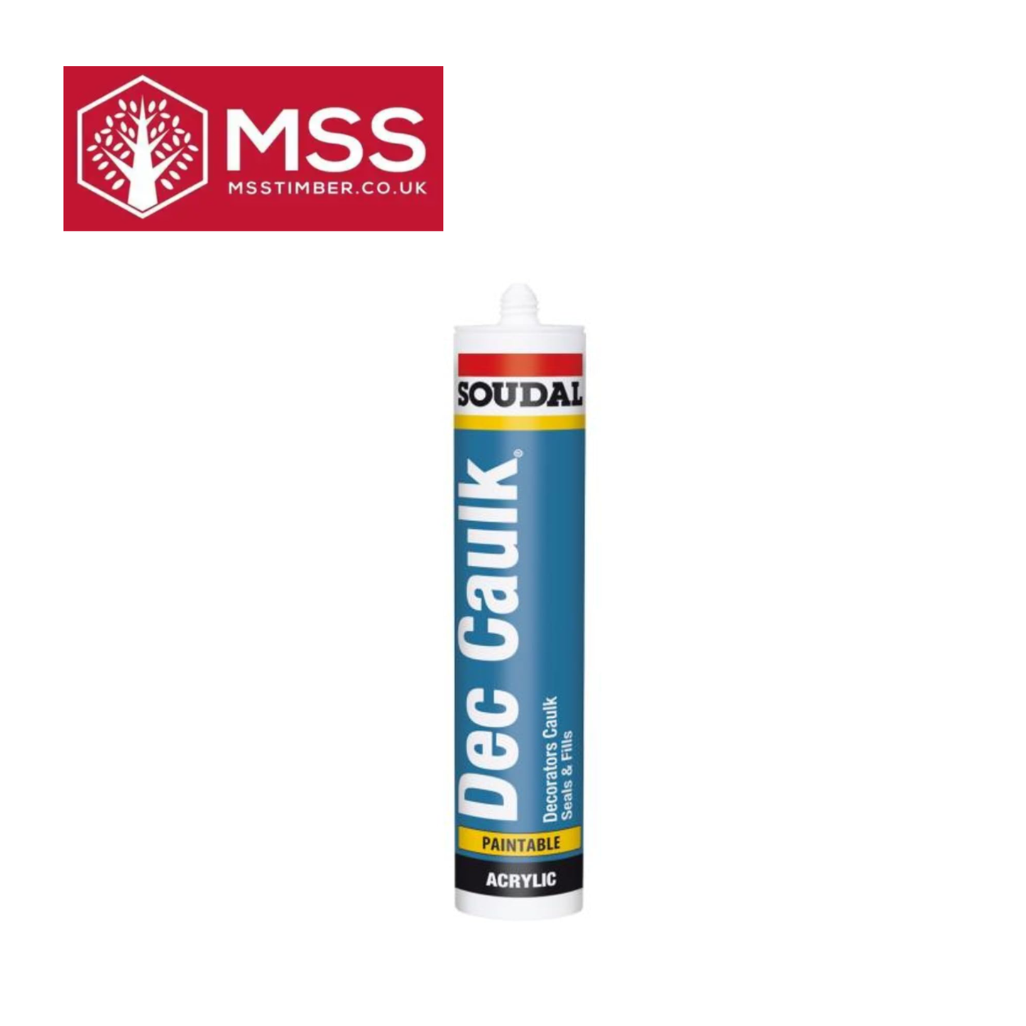 Decorators Caulk White 300ml
