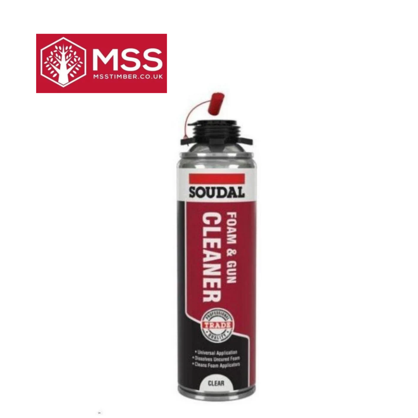 Soudal 500ml Foam Gun Cleaner