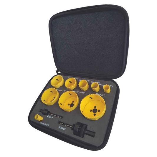 DART 11 Piece Premium Holesaw Kit - MSS Timber Merchants