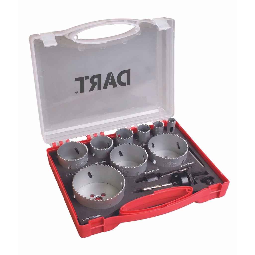 DART 13 Piece Holesaw Kit - MSS Timber Merchants