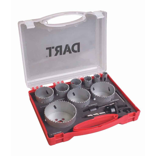DART 13 Piece Holesaw Kit - MSS Timber Merchants