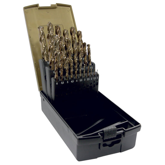 DART 25 Piece HSS Cobalt Twist Drill Set - MSS Timber Merchants