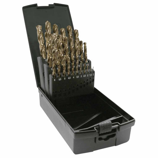 DART 25 Piece HSS TiN Coated Twist Drill Set - MSS Timber Merchants