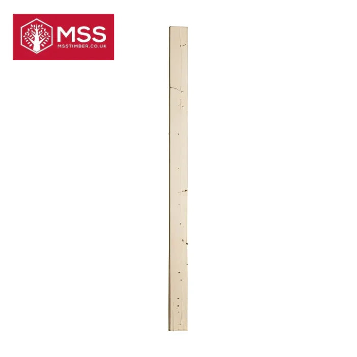 Half Pine Plain Newel Post - MSS Timber Merchants