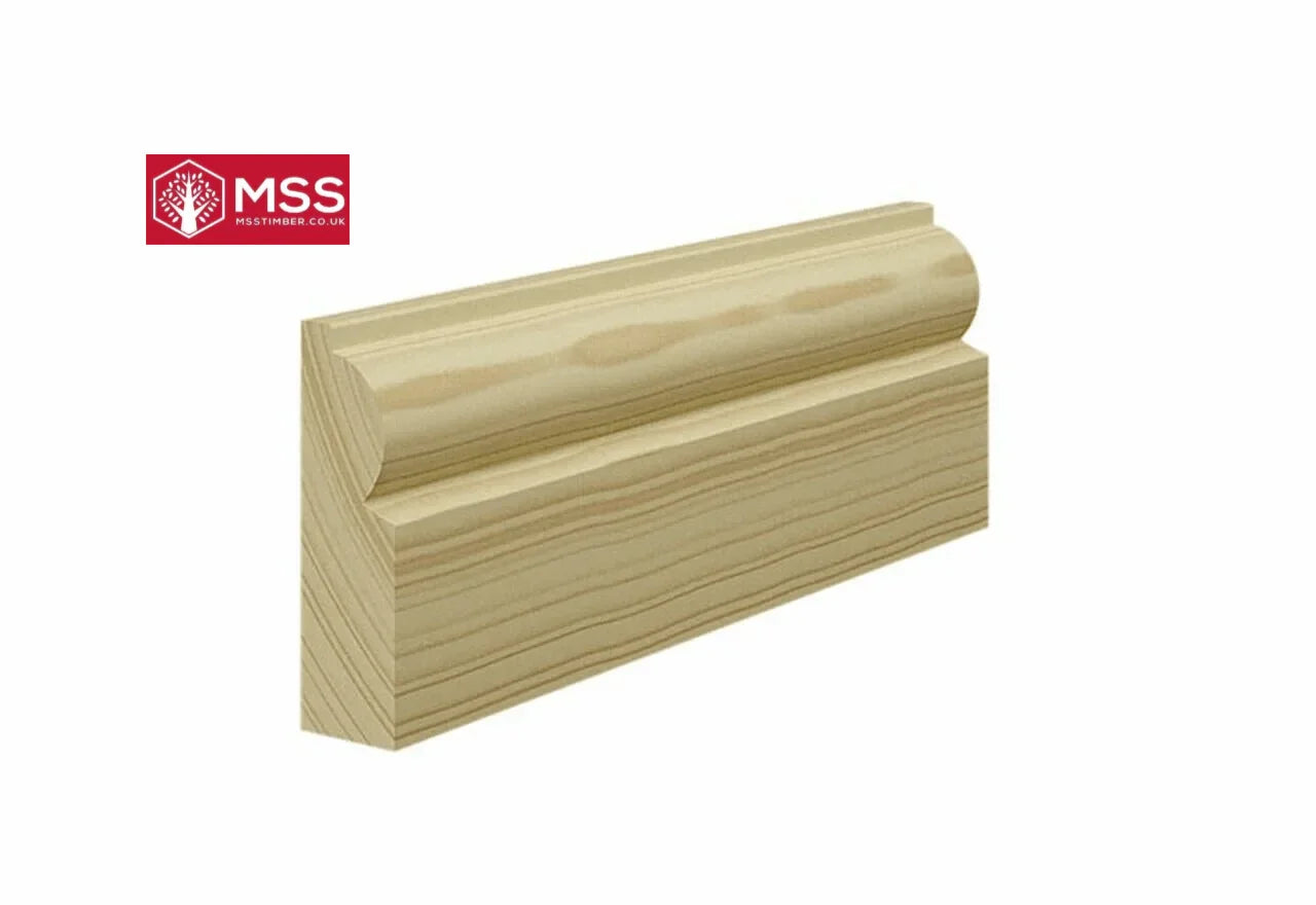 Torus Profile 3" (75mm) Pine Softwood Architrave - MSS Timber Merchants