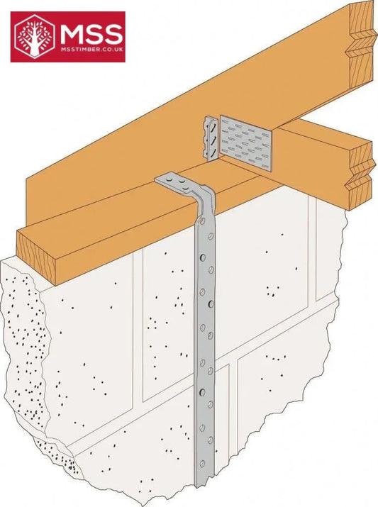 1000mm Heavy Straps Bent
