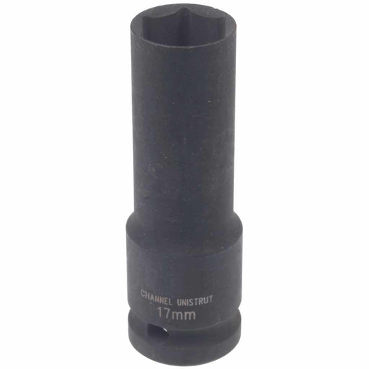 17mm Channel Trunking Socket - 1/2" Drive - MSS Timber Merchants
