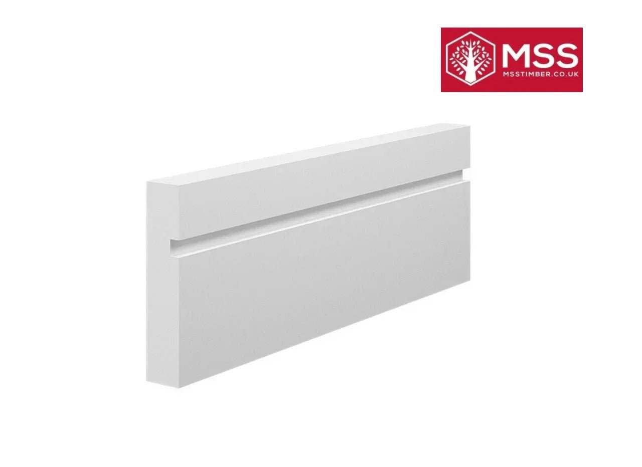 3" MDF Architrave Single Groove - MSS Timber Merchants