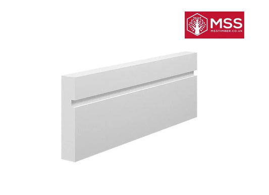 3" MDF Architrave Single Groove - MSS Timber Merchants