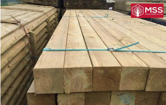 3x3 (70mm x 70mm x 3.0m) - Sawn Treated Fence Post Timber
