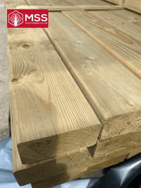 4x2 Treated Timber (95mm x 47mm) - Sawn Treated Kiln Dried Roofing Joist Timber - MSS Timber Merchants