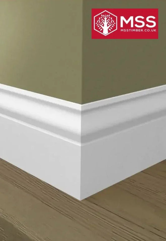 5" MDF Skirting Ogee