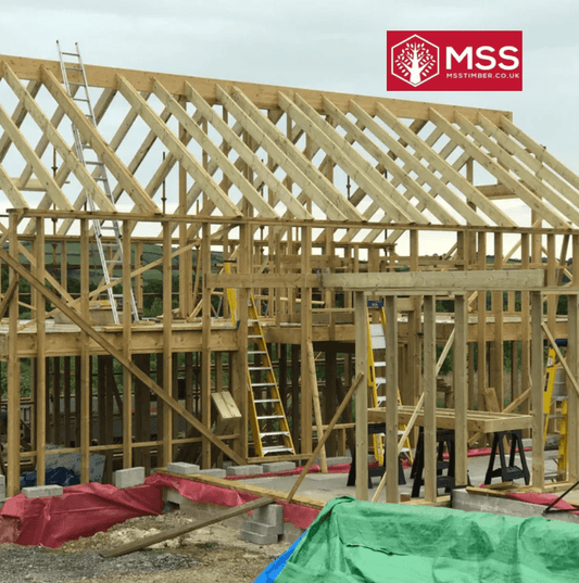 5x2 (120mm x 47mm) - Sawn Treated Kiln Dried Roofing Joist Timber - MSS Timber Merchants