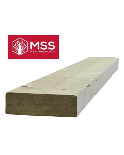 6x2 Treated Timber (145mm x 47mm) - Sawn Treated Kiln Dried Roofing Joist Timber - MSS Timber Merchants