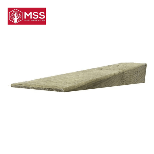 9" to 0" (225mm to 0mm) Treated Timber Flat Roofing Firring Strip - MSS Timber Merchants