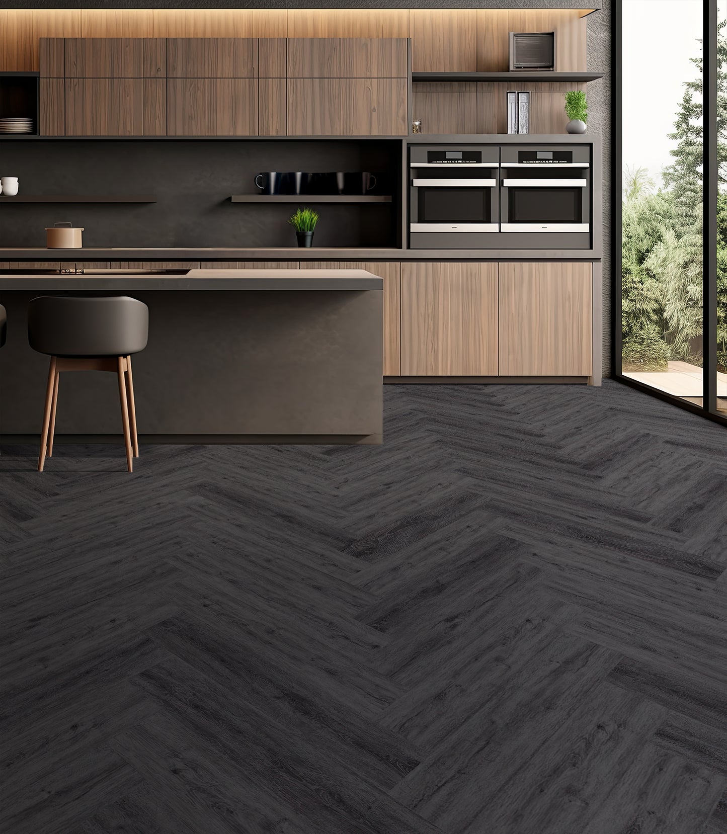 Black Ash SPC Flooring – Luxury Waterproof Flooring (£20/m²) Pk 2 Black Ash SPC Flooring – Luxury Waterproof Flooring (£20/m²) Pk 2