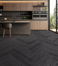 Black Ash SPC Flooring – Luxury Waterproof Flooring (£20/m²) Pk 2