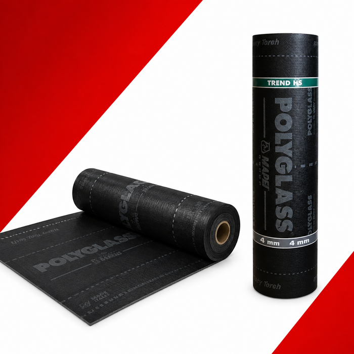 Polyglass TREND HS P Torch Applied Bitumen Membrane Underlay 4kg – 8m x 1m Roll