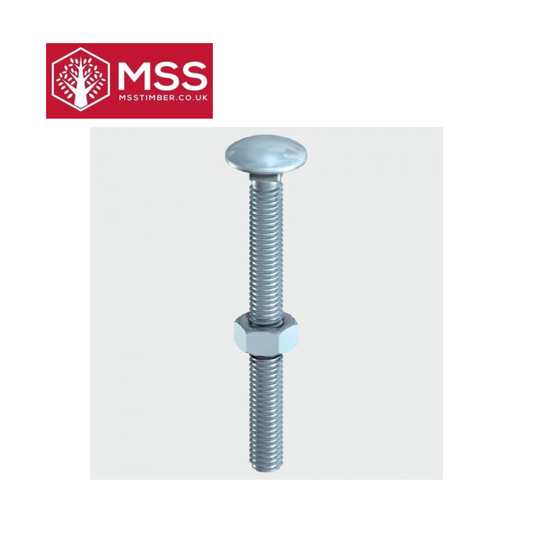 Cup Square Hex Bolt & Nut