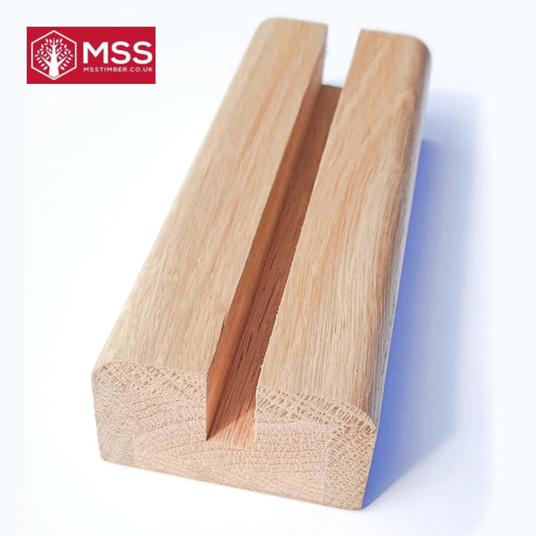 Base Rail Glass Profile Pine Softwood with 8mm Groove - MSS Timber Merchants