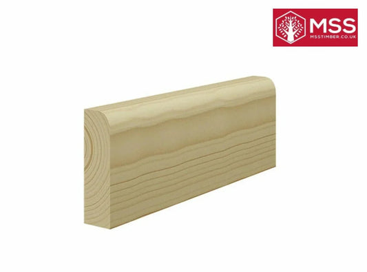 Bull Nose Profile 2" (50mm) Pine Softwood Architrave - MSS Timber Merchants