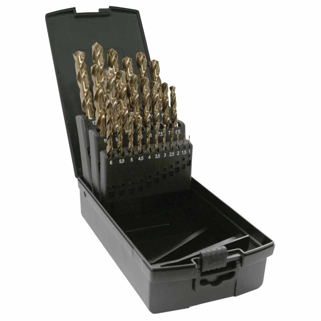 DART 25 Piece HSS TiN Coated Twist Drill Set - MSS Timber Merchants