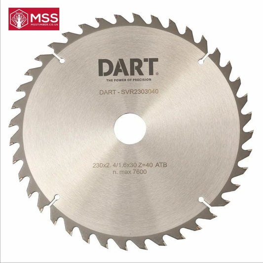 DART Silver Wood Saw Blade - MSS Timber Merchants