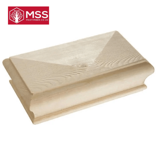 Pine Half Square Cap - MSS Timber Merchants