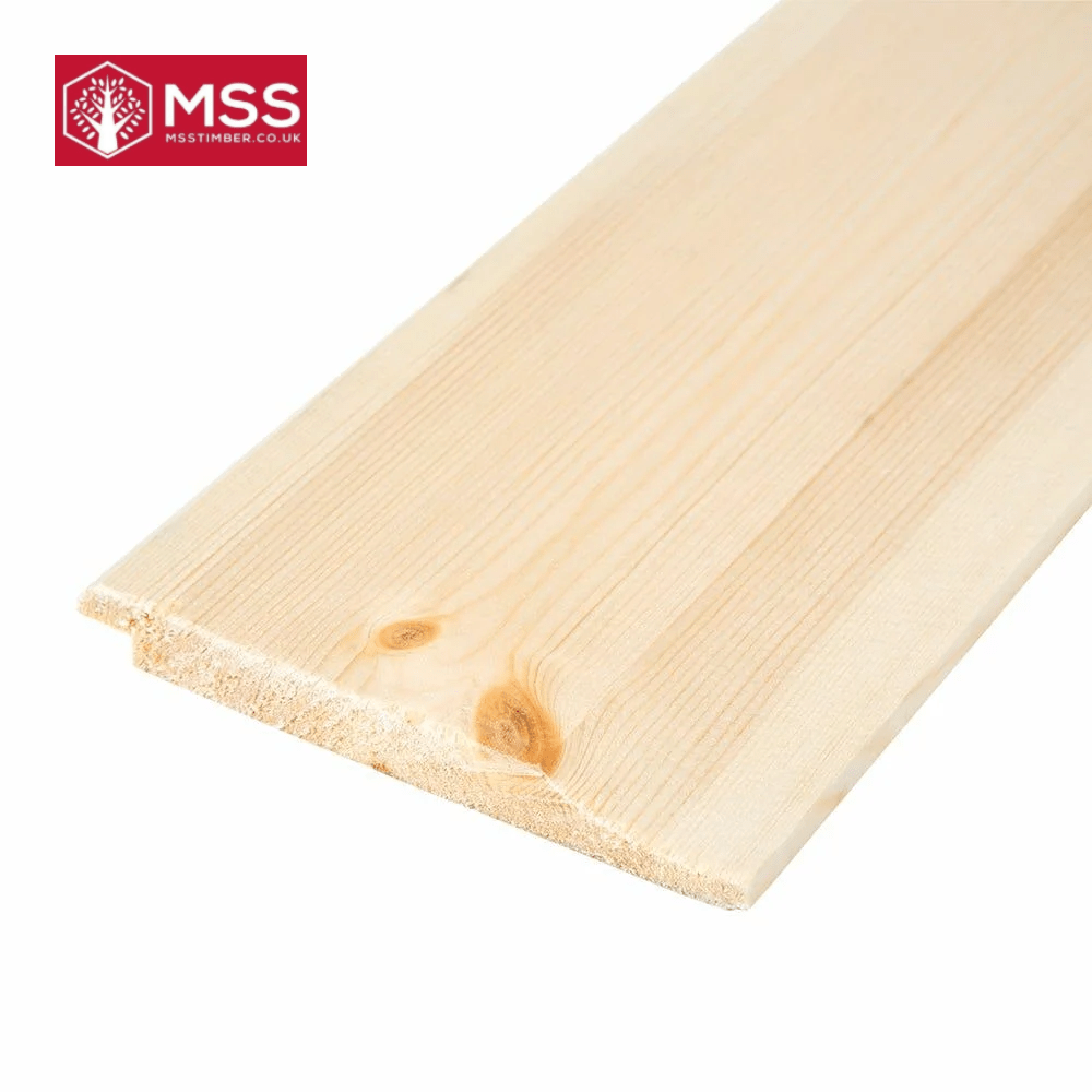 Pine Softwood Shiplap Cladding Board - MSS Timber Merchants