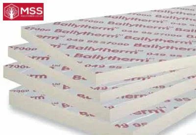 PIR Insulation Board Sheet 2400x1200mm (IKO/Celotex/Ecotherm/Ballytherm) - MSS Timber Merchants