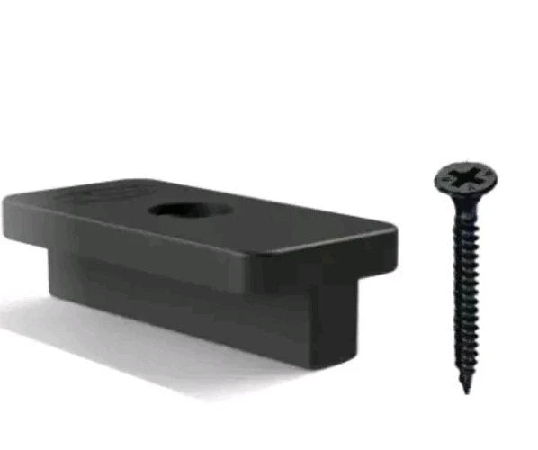 Deck Composite Black Clips ('T' Fixings) (x200)