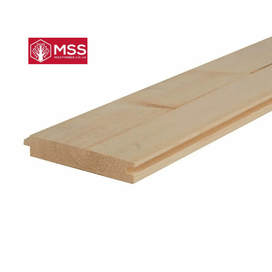 Softwood PTG Flooring Board (10 Pack) + 4.5 x 55mm QTY 200 (FREE) - MSS Timber Merchants