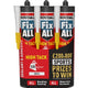 SOUDAL Fix All High Tack Adhesive & Sealant 290ml White (3 Pack) - MSS Timber Merchants