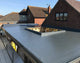 Flat roof with a skylight on a residential building, MSS Timber Merchants Birmingham