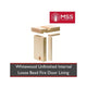 Whitewood Unfinished Internal Loose Bead Fire Door Lining - MSS Timber Merchants